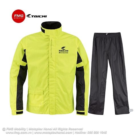 Áo Mưa Bộ Siêu Nhẹ RS Taichi RSRR08 Ultimate Rainbuster Rain Suit chính hãng tại FMG Mobility | Motoplex Hanoi