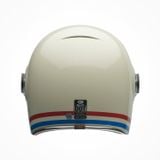 Mũ Bảo Hiểm Fullface BELL BULLITT STRIPES Gloss Pearl White Chính Hãng USA tại FMG Superstore