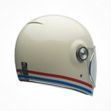 Mũ Bảo Hiểm Fullface BELL BULLITT STRIPES Gloss Pearl White Chính Hãng USA tại FMG Superstore