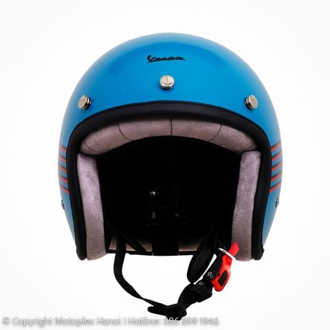 MŨ BẢO HIỂM VESPA COLOR VIBE màu Xanh Audace chính hãng tại Motoplex Hanoi