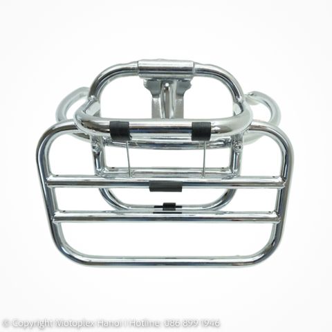 Baga Sau (Giá Đèo Hàng Sau) MY2023 Mạ Chrome Vespa GTS, Vespa GTV Chính Hãng tại Motoplex Hanoi