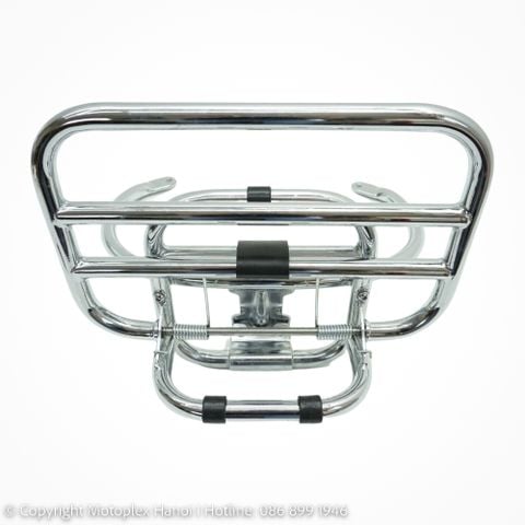 Baga Sau (Giá Đèo Hàng Sau) MY2023 Mạ Chrome Vespa GTS, Vespa GTV Chính Hãng tại Motoplex Hanoi