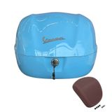 Thùng Đồ 32L Vespa Primavera & Vespa Sprint - Blue Capri (DR) - CM341407 chính hãng tại Motoplex Hanoi | FMG.COM.VN