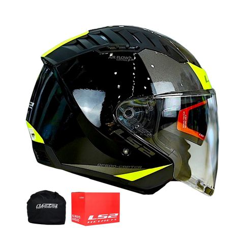 Mũ Bảo Hiểm 3/4 2 Kính LS2 OF600 Copter Urbane chính hãng tại FMG Superstore