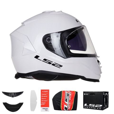 Mũ Bảo Hiểm Fullface LS2 FF800 Storm 2 Solid chính hãng tại FMG Superstore