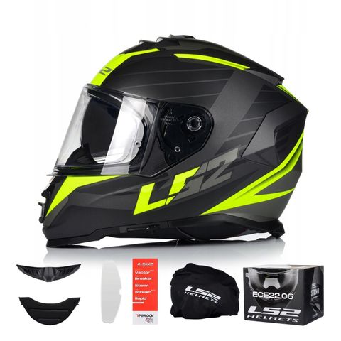 Mũ Bảo Hiểm Fullface LS2 FF800 Storm 2 Nerve chính hãng tại FMG Superstore
