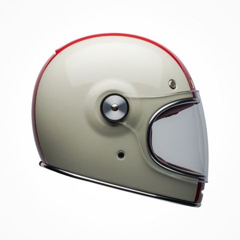 Mũ Bảo Hiểm Fullface Bell Bullitt Command Gloss Vintage White/Red/Blue Chính Hãng USA có tại FMG Superstore