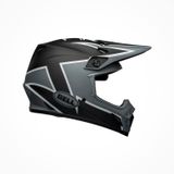 Mũ Bảo Hiểm Fullface Offroad BELL MX-9 MIPS® TWITCH Matte Black Grey White Chính Hãng USA có tại FMG Superstore
