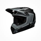 Mũ Bảo Hiểm Fullface Offroad BELL MX-9 MIPS® TWITCH Matte Black Grey White Chính Hãng USA có tại FMG Superstore