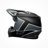 Mũ Bảo Hiểm Fullface Offroad BELL MX-9 MIPS® TWITCH Matte Black Grey White Chính Hãng USA có tại FMG Superstore