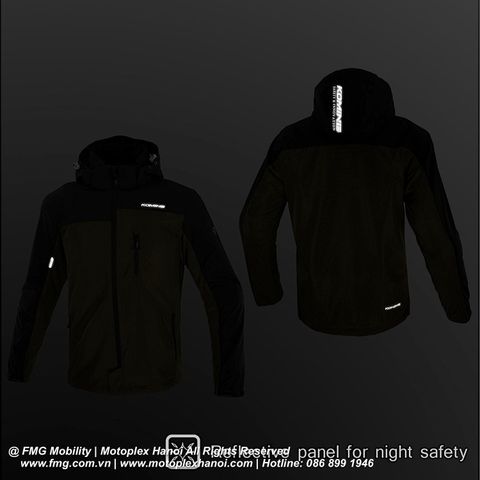 Áo Bảo Hộ Moto Komine JK-1143 Protect Mesh Parka Ten Jacket chính hãng tại FMG Superstore | Motoplex Hanoi
