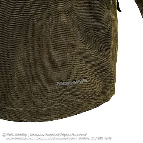 Áo Bảo Hộ Moto Komine JK-1143 Protect Mesh Parka Ten Jacket chính hãng tại FMG Superstore | Motoplex Hanoi