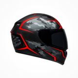 Mũ Bảo Hiểm Fullface Bell Qualifier Stealth Camo Matte Black Red Chính Hãng Nhập Khẩu từ USA tại FMG Superstore