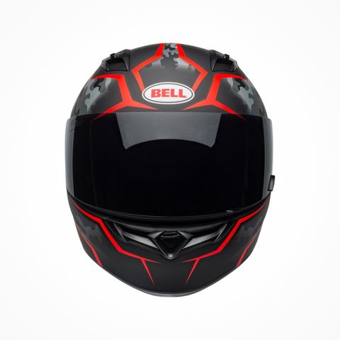 Mũ Bảo Hiểm Fullface Bell Qualifier Stealth Camo Matte Black Red Chính Hãng Nhập Khẩu từ USA tại FMG Superstore