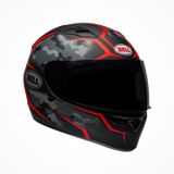 Mũ Bảo Hiểm Fullface Bell Qualifier Stealth Camo Matte Black Red Chính Hãng Nhập Khẩu từ USA tại FMG Superstore