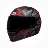 Mũ Bảo Hiểm Fullface Bell Qualifier Stealth Camo Matte Black Red Chính Hãng Nhập Khẩu từ USA tại FMG Superstore