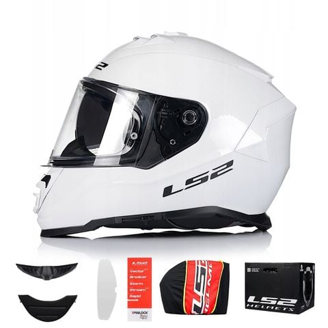 Mũ Bảo Hiểm Fullface LS2 FF800 Storm 2 Solid chính hãng tại FMG Superstore
