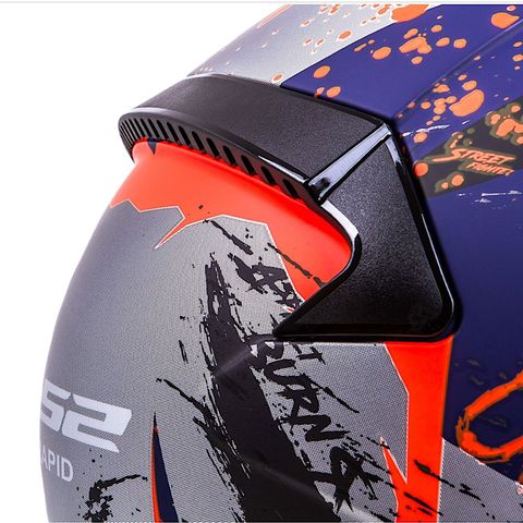 Mũ Bảo Hiểm Fullface LS2 FF353 Rapid Naughty chính hãng tại FMG Superstore