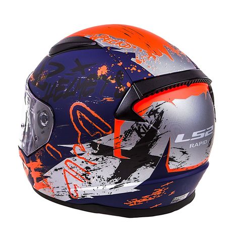Mũ Bảo Hiểm Fullface LS2 FF353 Rapid Naughty chính hãng tại FMG Superstore