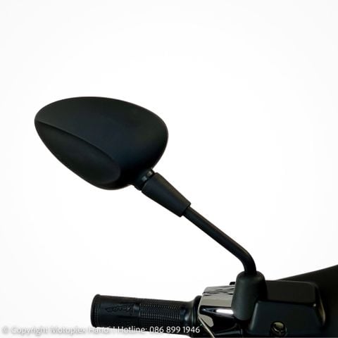 Gương Chiếu Hậu Phải Vespa Sprint màu Đen Mờ Chính Hãng