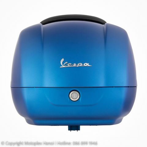 Thùng Đồ 36L Vespa GTS & Vespa GTV - Blue Vivace Matte Blue 297/A - CM273359 Chính Hãng tại Motoplex Hanoi