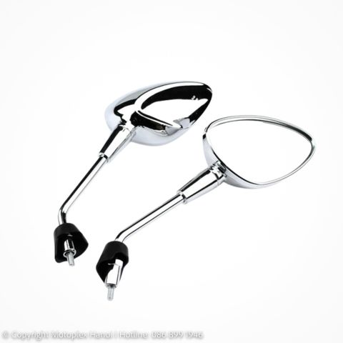 Gương Chiếu Hậu Phải Vespa Sprint mạ Chrome Chính Hãng