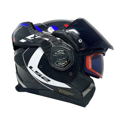 Mũ Bảo Hiểm Fullface Lật Hàm 180 Độ LS2 Advant X Carbon chính hãng tại FMG Superstore