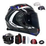 Mũ Bảo Hiểm Fullface Lật Hàm 180 Độ LS2 Advant X Carbon chính hãng tại FMG Superstore
