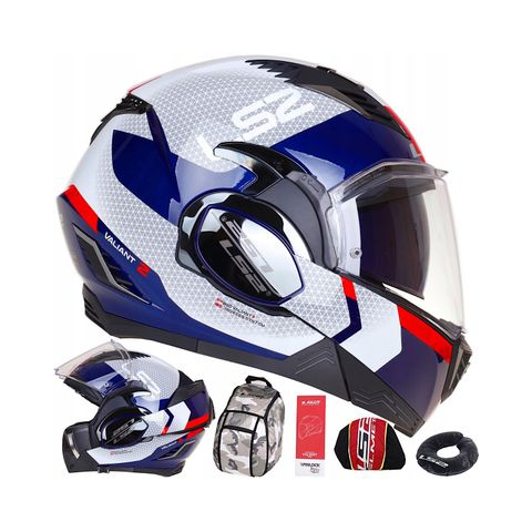 Mũ Bảo Hiểm Fullface Lật Hàm 180 Độ LS2 FF900 Valiant 2