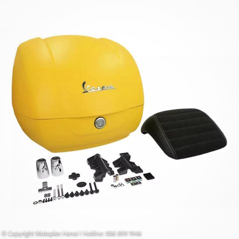 Thùng Đồ 36L Vespa GTS & Vespa GTV - Giallo Op 974/A Eu4 - CM273341 chính hãng Motoplex Hanoi