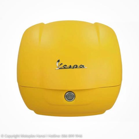 Thùng Đồ 36L Vespa GTS & Vespa GTV - Giallo Op 974/A Eu4 - CM273341 chính hãng Motoplex Hanoi