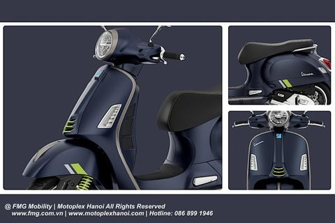 Vespa GTS Super Tech 300 chính hãng tại FMG Mobility Motoplex Hanoi
