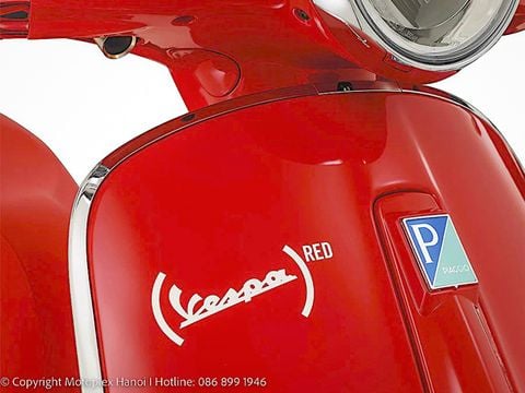 Vespa Primavera Red 125 chính hãng tại FMG Mobility | Motoplex Hanoi