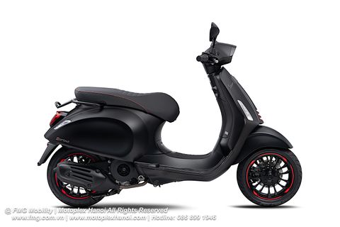 Vespa Sprint Carbon 125cc chính hãng tại FMG Mobility | Motoplex Hanoi
