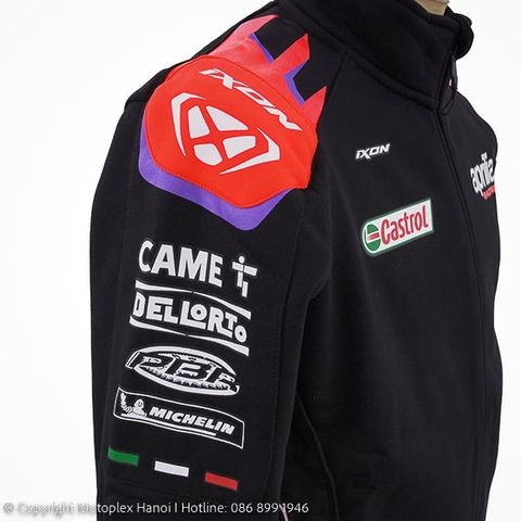 Áo Khoác Nỉ Aprilia SWEAT SHIRT FZ CAP TEAMWEAR REPLICA