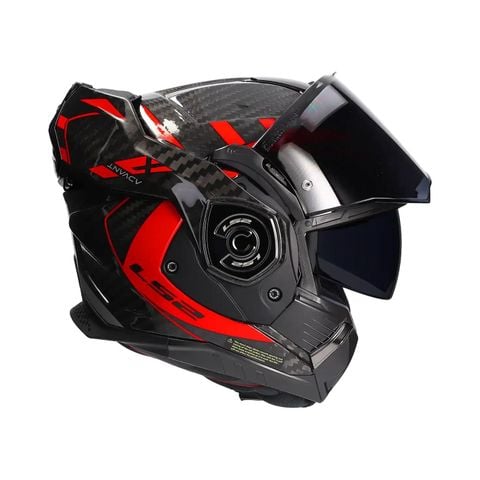 Mũ Bảo Hiểm Fullface Lật Hàm 180 Độ LS2 FF901 Advant X Carbon Future
