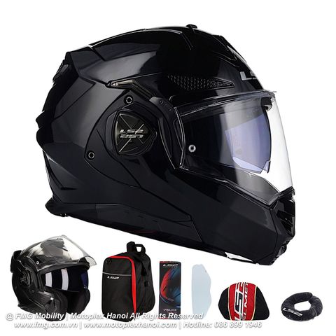 Mũ Bảo Hiểm Fullface Lật Hàm 180 Độ LS2 FF901 Advant X HPFC Solid chính hãng tại FMG Superstore | FMG Mobility | Motoplex Hanoi