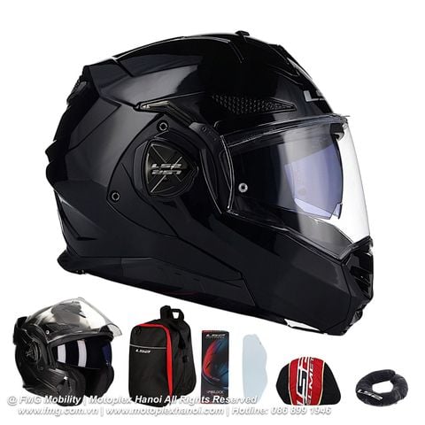 Mũ Bảo Hiểm Fullface Lật Hàm 180 Độ LS2 FF901 Advant X HPFC Solid chính hãng tại FMG Superstore | FMG Mobility | Motoplex Hanoi