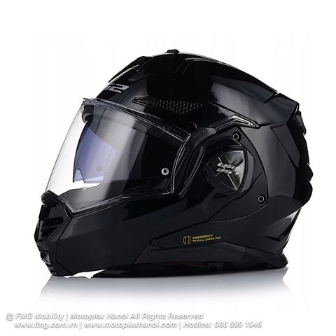 Mũ Bảo Hiểm Fullface Lật Hàm 180 Độ LS2 FF901 Advant X HPFC Solid chính hãng tại FMG Superstore | FMG Mobility | Motoplex Hanoi