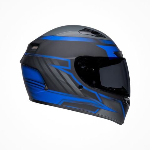 Mũ Bảo Hiểm Fullface Bell Qualifier DLX MIPS Raiser Matte Black/Blue/Gray Chính Hãng USA tại FMG Superstore