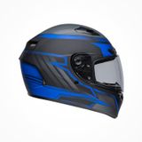 Mũ Bảo Hiểm Fullface Bell Qualifier DLX MIPS Raiser Matte Black/Blue/Gray Chính Hãng USA tại FMG Superstore