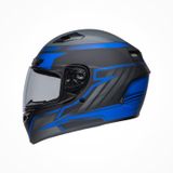 Mũ Bảo Hiểm Fullface Bell Qualifier DLX MIPS Raiser Matte Black/Blue/Gray Chính Hãng USA tại FMG Superstore