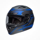 Mũ Bảo Hiểm Fullface Bell Qualifier DLX MIPS Raiser Matte Black/Blue/Gray Chính Hãng USA tại FMG Superstore