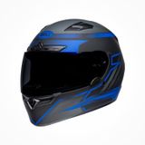 Mũ Bảo Hiểm Fullface Bell Qualifier DLX MIPS Raiser Matte Black/Blue/Gray Chính Hãng USA tại FMG Superstore