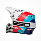 Mũ Bảo Hiểm Fullface Offroad BELL MX-9 MIPS® RSD THE RALLY Gloss White Black Chính Hãng Nhập Khẩu USA có tại FMG Superstore