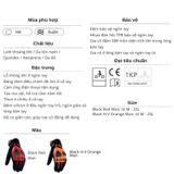 Găng Tay Moto LS2 Vega Man chính hãng tại FMG Superstore