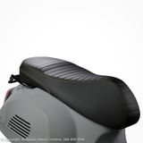 Yên Xe Thể Thao Màu Đen Vespa GTS, Vespa GTV Chính Hãng