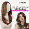 Tóc Bộ Lacefront Siêu Da Polite NAKIQUEEN Cao Cấp Màu Nâu Light Baby Layer Đuôi Cụp Suôn Mượt Thời Trang Tinh Tế
