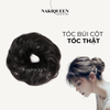Tóc Búi Tròn Dây Rút NAKIQUEEN Chất Liệu Tóc Thật Tự Nhiên Đầy Đặn Phù Hợp Cho Tóc Thưa