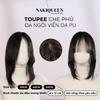 TOUPEE NHIỀU NGÔI VIỀN DA PU (FORM DÀY)